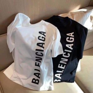 Balenciaga Left Graphic Over Sized Tee