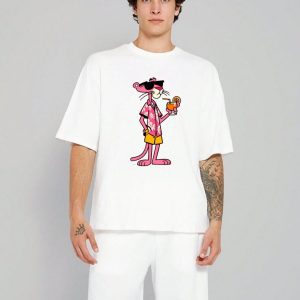 Pink Panther Drop Shoulder Tee