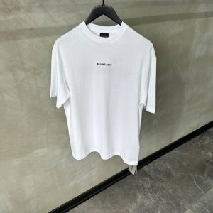 Balenciaga Front-Back Graphic Over Sized Tee