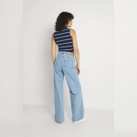 Light Blue Wide Leg Jeans