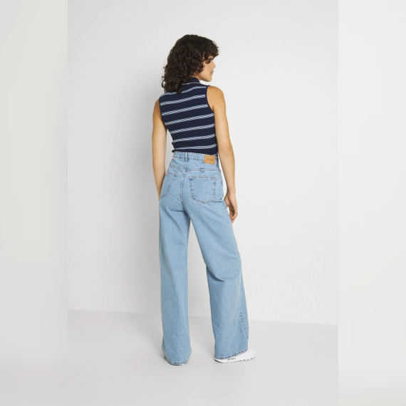 Light Blue Wide Leg Jeans