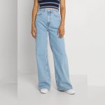 Light Blue Wide Leg Jeans