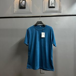 Petrolium Blue Basic Tee