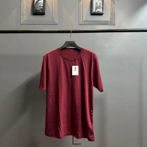 Maroon Plain Tee