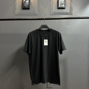 Black Plain Tee